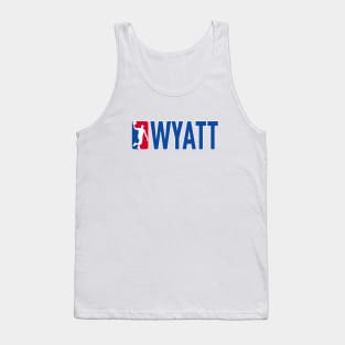 Wyatt NBA Basketball Custom Player Your Name T-Shirt Tank Top
